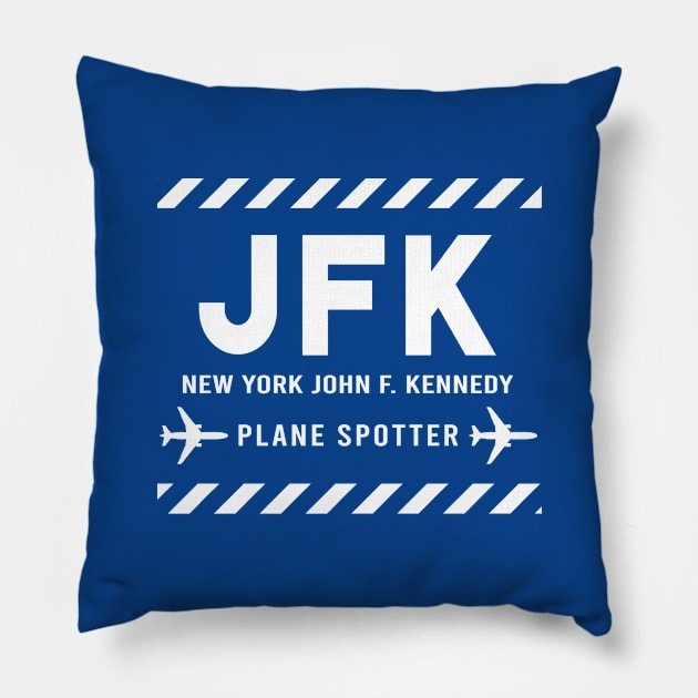 JFK Plane Spotter | Gift Pillow by ProPlaneSpotter