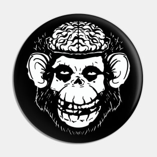 Monkey Brains INK Misfits Skull Pin