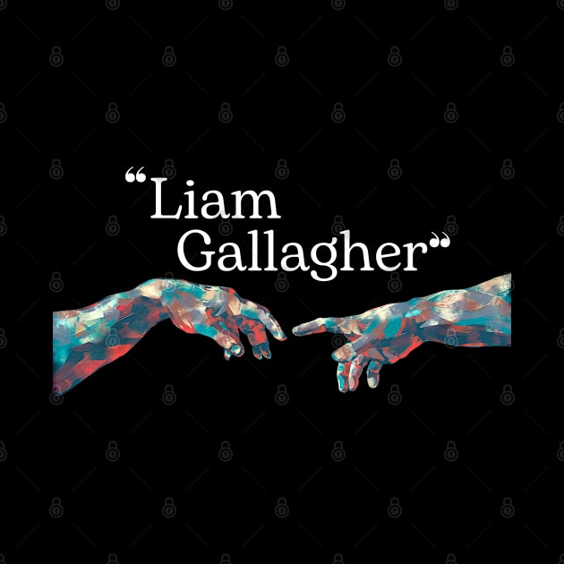 Liam Gallagher // Hand Colour by Mamamiyah