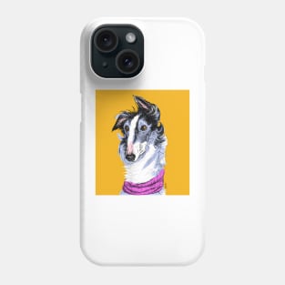 Pop Art Borzoi Phone Case