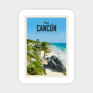 Visit Cancún Magnet