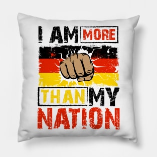 Anti Patriotism Design Germany Pillow