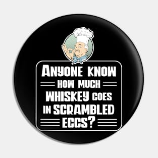 Anyone know how much whiskey goes in scrambled eggs? Adult breakfast Pin