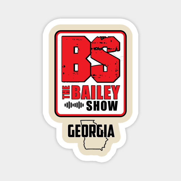 THE BS GEORGIA 2PERS Magnet by BPX (Bailey Podcast XChange) Merch