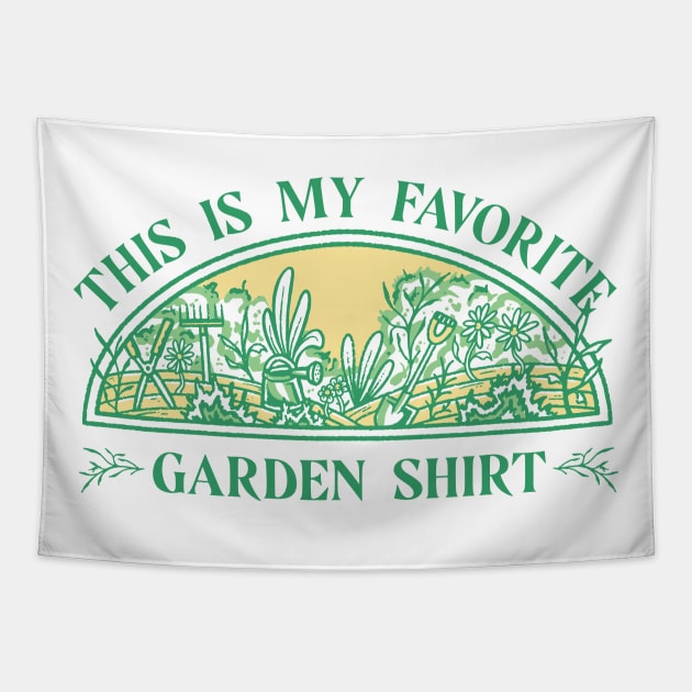 this is my shirt garden shirt Tapestry by angelina_bambina