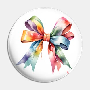 Colorful bow Pin