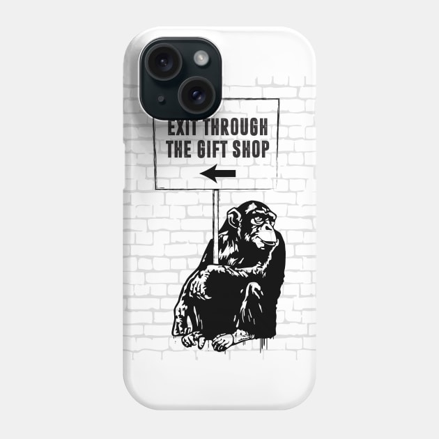 Exit Through the Gift Shop - Alternative Movie Poster Phone Case by MoviePosterBoy