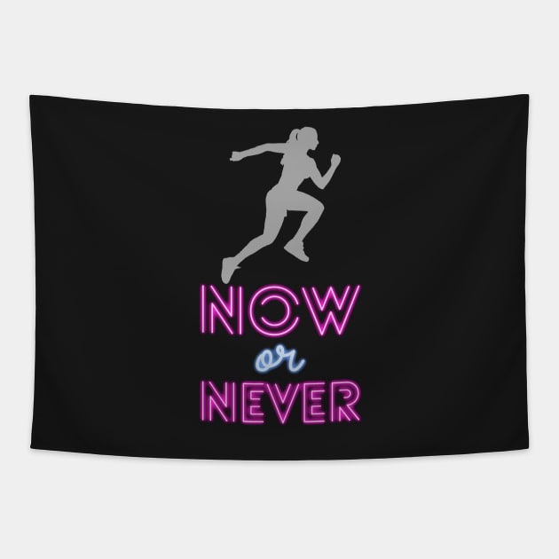 Now or never Tapestry by Tshirtstory