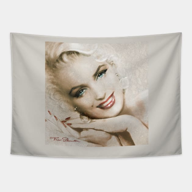 MM 133 Romantic 2 Tapestry by Theo Danella