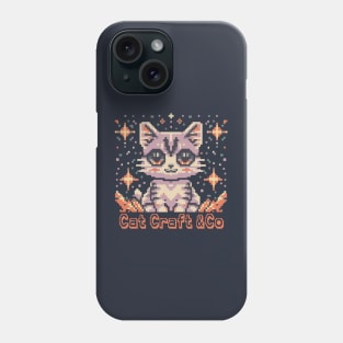 Cat Craft & Co - Pixel Cat Phone Case