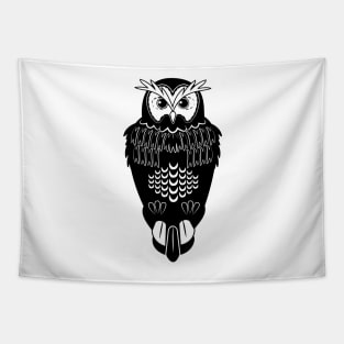 Owl Silhouette Tapestry