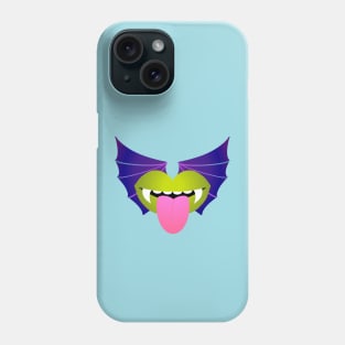 A Vampire's Kiss - GREEN Phone Case