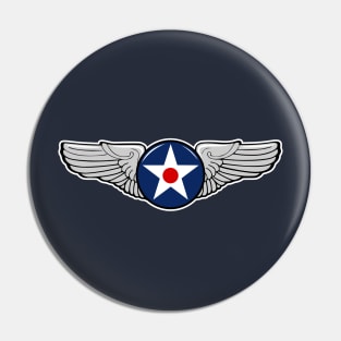 WW2 USAAF Wings Pin