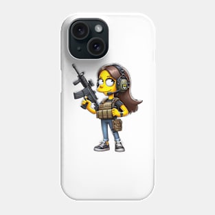 Tactical Yellow People Phone Case