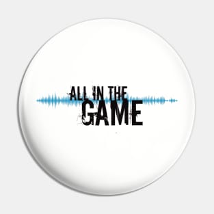 All in the Game - "The Wire" - Dark Pin