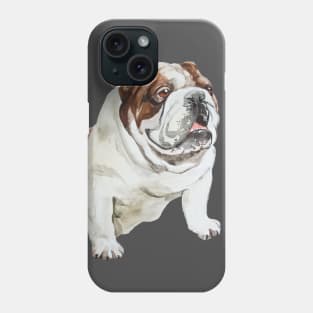 english bulldog Phone Case