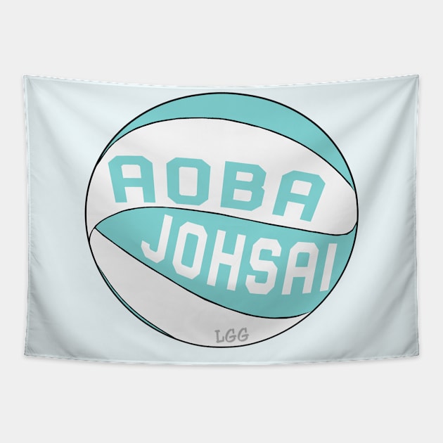 Aoba Johsai Volleyball Tapestry by LetsGetGEEKY