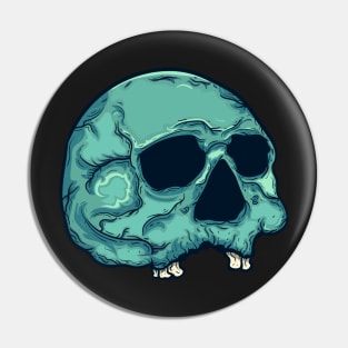 Vintage Skull Head Pin