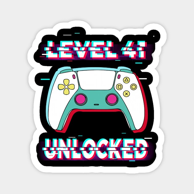 Level 41 Unlocked Magnet by RW