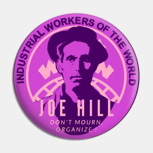 Joe Hill Activist & Labor Leader Pin