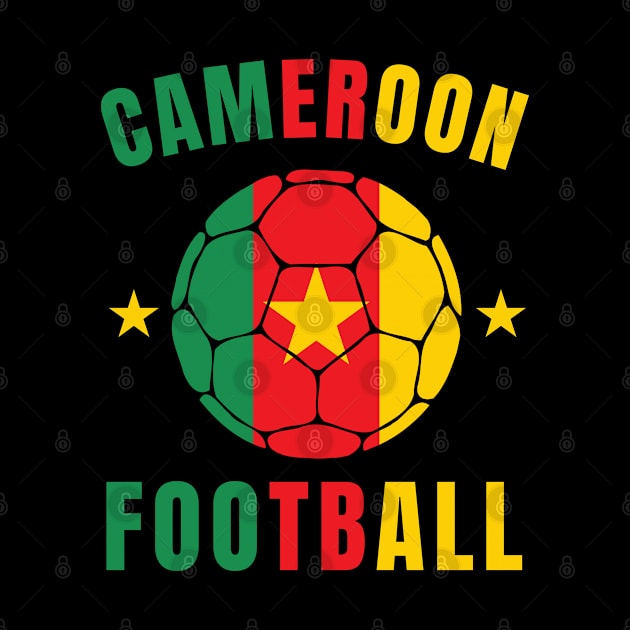 Cameroon Football Lover by footballomatic