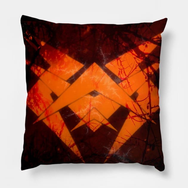 WhyVxnom Logo October Merch Pillow by WhyVxnom