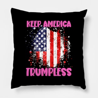 Keep America Trumpless ny -Trump Pillow