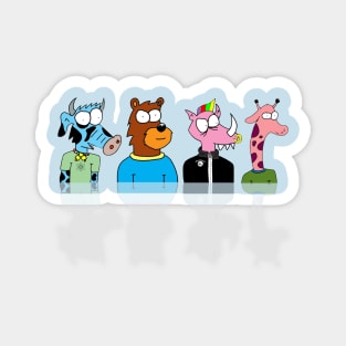 Cartoon Animals Magnet