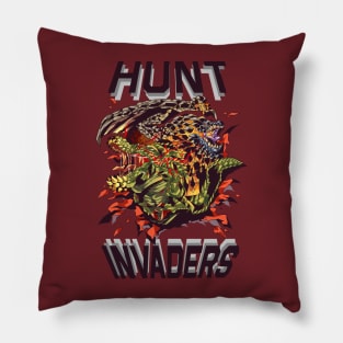 Hunt Invaders Pillow