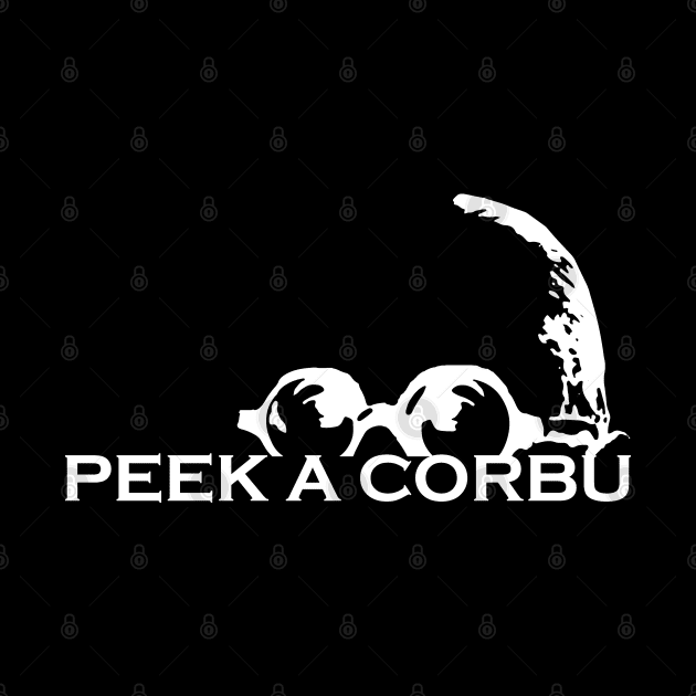 Le Corbusier, Peek-a-Corbu by SLGA Designs