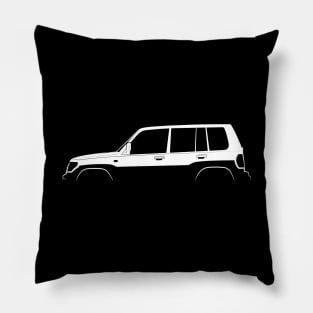 Mitsubishi Pajero iO Silhouette Pillow