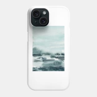 Abstract landscape art Phone Case
