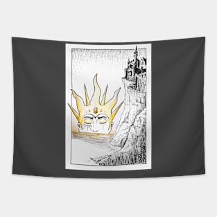 Mystical sunrise Tapestry