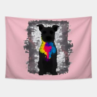 Patterdale Terrier Minimal Canvas Print Art Tapestry