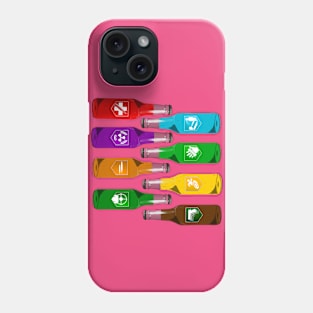 Zombie Perks Take Your Pick on Hot Pink Phone Case