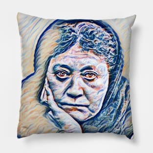 Helena Blavatsky Portrait | Helena Blavatsky Artwork 12 Pillow