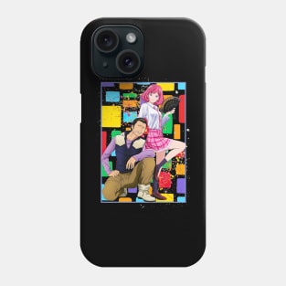 Daikoku Stray God Noragami Color Block Anime Phone Case