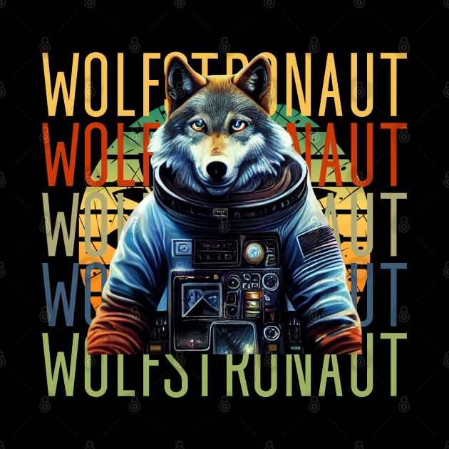 Wolfstronaut Astronaut by Praizes