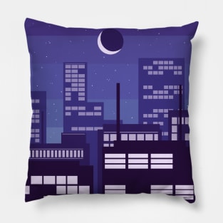 deep purple Pillow