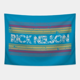 rick nelson retro rainbow Tapestry