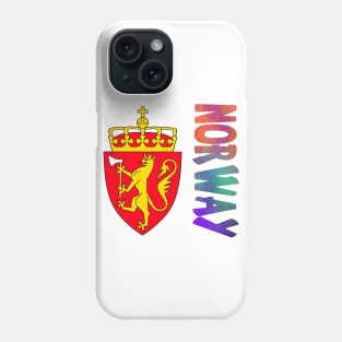 Norway Coat of Arms Design Phone Case