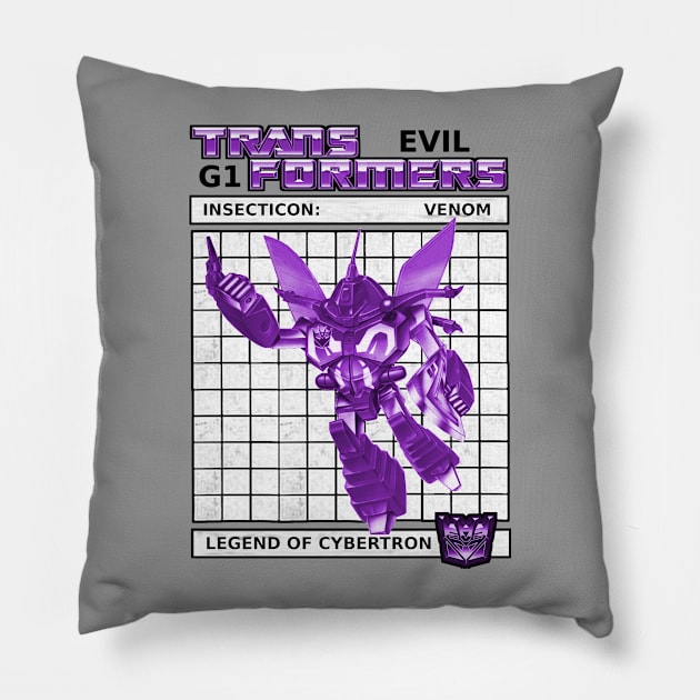 L.O.C Venom 2018 Pillow by CRD Branding