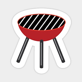 Open Grill Magnet