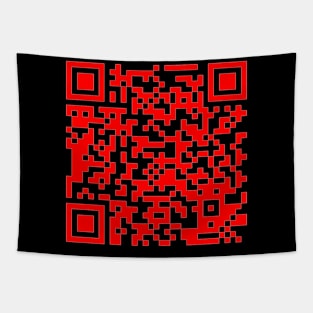 Fuck-You-Qr-Code Tapestry