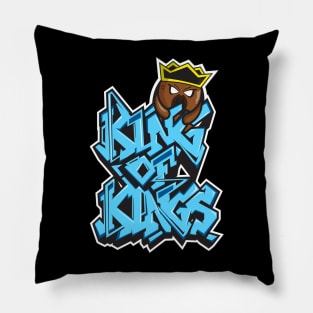 king of kings graffiti art Pillow