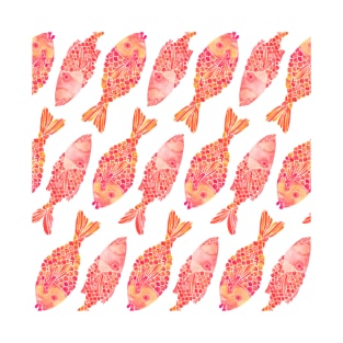 indonesian fish pink ombre T-Shirt