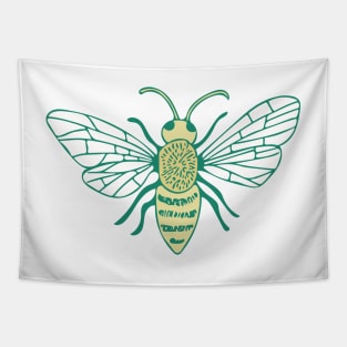 Bee Garden Tapestry