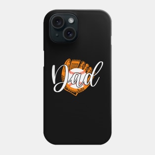 Dad Baseball Design Phone Case