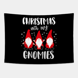 Family Christmas 2022 Matching gnome squad funny Tapestry
