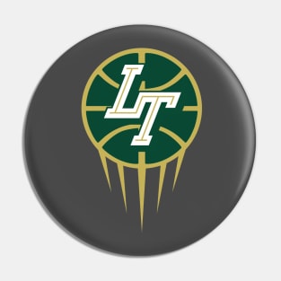 Frisco Lebanon Trial Blazers Basketball Medallion Pin